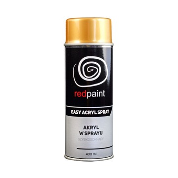 REDPAINT EASY ACRYL SPRAY 400ML ZŁOTY