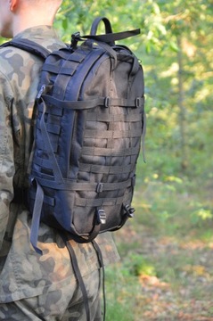 PLECAK PATROLOWY 30 L -- CZARNY ---> MILDER