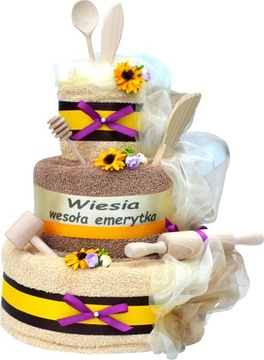 фото ориг. №2, For a gift birthday name day cake з towels embroidery