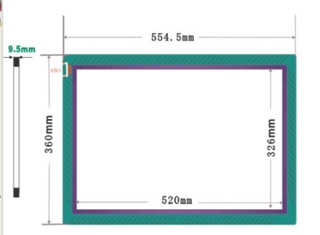 СЕНСОРНЫЙ ЭКРАН XBS OVERLAY IR FRAME 24' USB