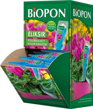 BIOPON Elixir - Многокомпонентное удобрение для зеленых цветочных растений 2x40 мл