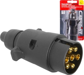 Carpoint wtyk wtyczka przyczepy 7 biegunowa pin 12V