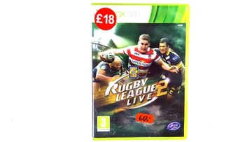 XBOX 360 gra RUGBY LEAGUE LIVE 2