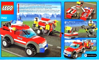 LEGO BRICKS 7942 ГОРОДСКАЯ ПОЛЕВАЯ СПАСАТЕЛЬНАЯ КОМАНДА