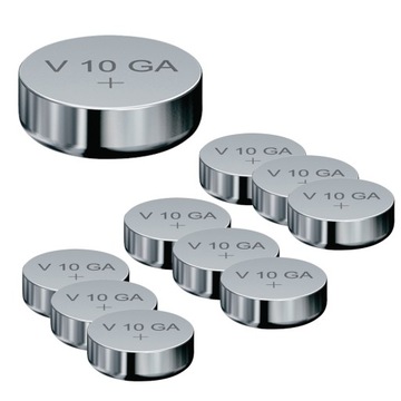 10x BATERIA LR 1130 L1131 AG10 SR LR54 189 G10