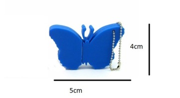 USB-НАКОПИТЕЛЬ 8 ГБ BUTTERFLY BUTTERFLY BLUE ROM 24H