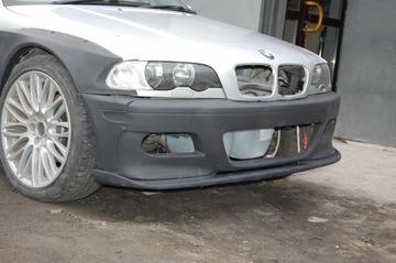 BMW E46 seria 3 M3 Zderzak przód Laminat Drift GFK