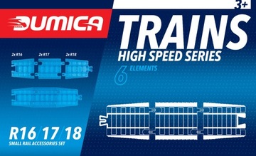 Комплект адаптеров DUMICA TrackMaster R16 TOMICA