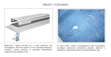 ЛИНЕЙНЫЙ СТОП SANITLINE 80 СМ ЗАКАЛЕННОЕ СТЕКЛО