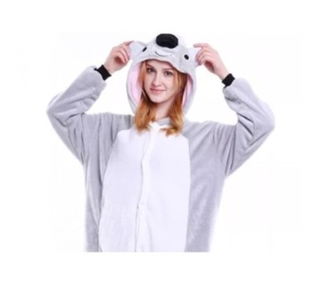 KOALA ONESIE PIŻAMA DRES MISIU KOSTIUM KIGURUMI M