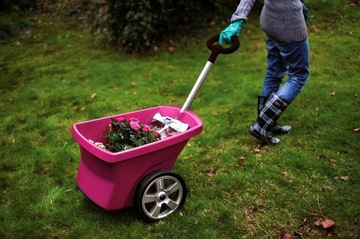 фото ориг. №6, Trolley garden wheelbarrow 67l green to leaves grass