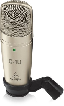 КОНДЕНСАТОРНЫЙ МИКРОФОН BEHRINGER C1U USB + POP