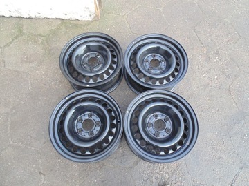 4× DISK OCELOVÝ MERCEDES-BENZ OE MERCEDES 6.5" X 15" 5X112 ET 37