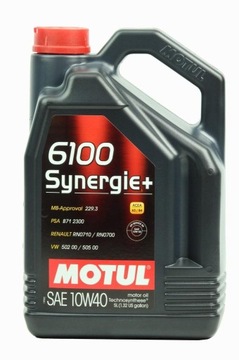 OLEJ MOTUL 10W40 6100 SYNERGIE+ 5L 10W-40 KRAKÓW