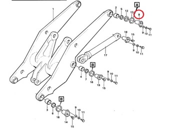 ШТИФТ РЫЧАГА VOLVO L150 L180 11024570