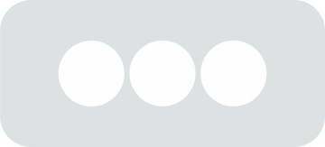 NAKLEJKA POTRÓJNA POD KONTAKT POD WŁĄCZNIK