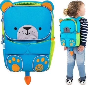 PLECAK PRZEDSZKOLAKA PLECACZEK TRUNKI BLUE BERT