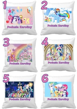 ПОДУШКА MY LITTLE PONY Микрофибра + ИМЯ