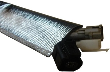 RĘKAW TERMOIZOLACYJNY OCHRONNY FI 20MM ODPORNOŚĆ 600°C KOLOR ALUMINIUM