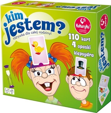 KIM JESTEM?GRA ZGADYWANKA KUKURYKU HEDBANZZ