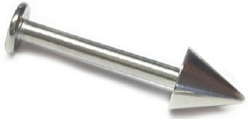 KOLCZYK LABRET STOŻEK RÓŻNE ROZMIARY PIERCING