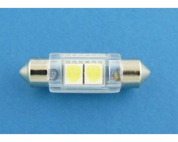 Светодиодная трубчатая лампа 39 мм 2 x SMD 5050 MEGA C5W