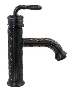 фото ориг. №4, Washbasin faucet retro black orb royal black