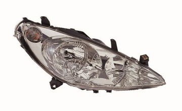 LAMPA REFLEKTOR PEUGEOT 307 2001-05 Z HALOGEN L/P