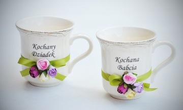 100% PRAKTYCZNY Prezent dla Babci i Dziadka Kubek