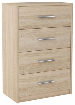 Komoda szafka BODO 60cm 4S SONOMA 4 szuflady regał UFC