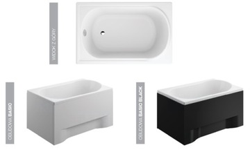 фото ориг. №3, Trough 100x65 mini+ siphon+ legs/hull expulsion 24г to small baths