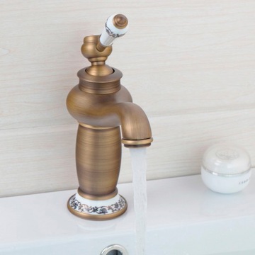 фото ориг. №11, Washbasin faucet freestanding royal orderlies retro golden