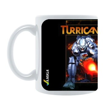 TURRICAN - kubek [ retro klasyka gra amiga ]