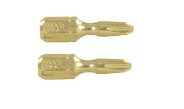 MAKITA KOŃCÓWKI WKRĘT. SKRĘTNE BITY PZ2 B-62343