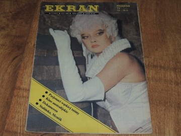 EKRAN 7/1984 I Lipka, J Himilsbach, D Stalińska,