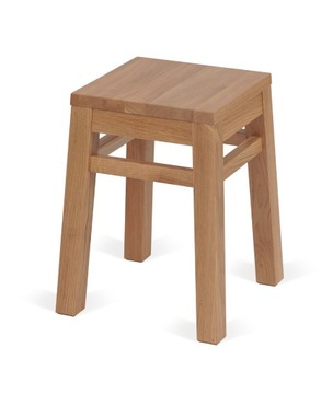 Taboret kuchenny LUNA H OAK twardy - drewno DĘBOWE