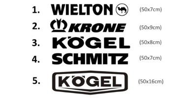 Naklejka logo WIELTON KRONE KOGEL SCHMITZ