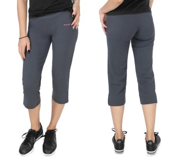 Spodnie Dresowe Damskie Capri RENNOX 201 S stalowy