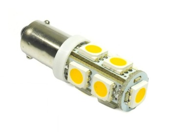 T4W 9 LED SMD 5050 BA9S ŻARÓWKA BIAŁA CIEPŁA