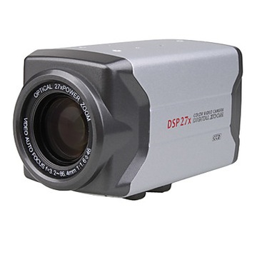 KAMERA COLOR CCD AUTO FOCUS MOTO ZOOM OPTYCZNY 27X