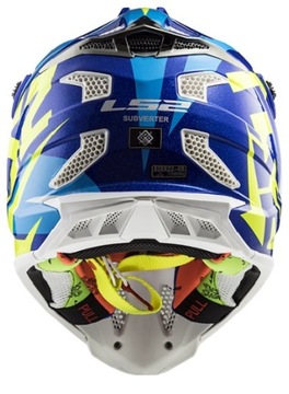 KASK LS2 MX470 SUBVERTER NIMBLE WHITE BLUE YELL XS