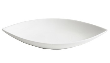 Блюдо ФАРФОРОВАЯ ЛОДОЧКА БЕЛАЯ 30,5x16 W-wa LD