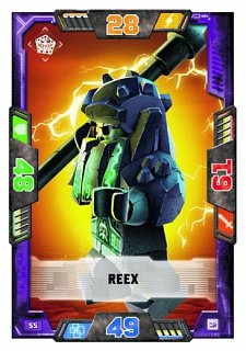 karta nr 55 Reex lego nexo knights 2