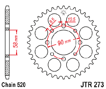 Цепь + звезды Honda VT 125 SHADOW 99-07 ДиД!