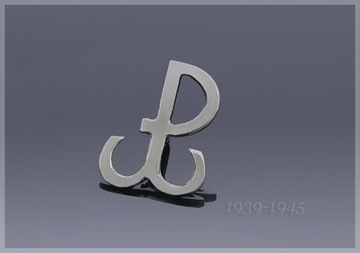 ZNACZEK POLSKA WALCZĄCA- PINS- 1944 PAMIĘTAMY