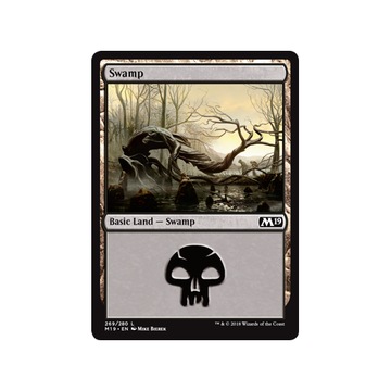 MTG Swamp FOIL