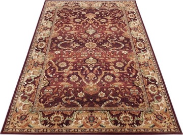 Dywan wełniany 170x240 AGNUS REJENT burgund bordo