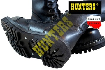 ОХОТНИКИ ГЛАНД 20 ФЕТР СТАЛЬ НОС КОЖА ЧЕРНЫЙ 35