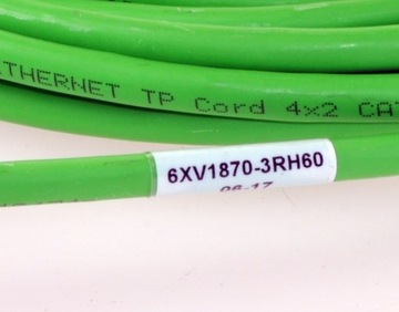 6XV1870-3RH60 Кабель SIMATIC NET INDUSTRIAL RJ45