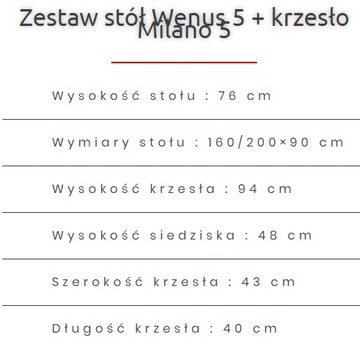 Комплект 28: стол 160/200х90 + 6 стульев АКЦИЯ